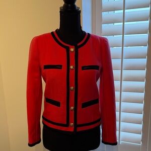 J Crew pink Women's wool Jacket size 0